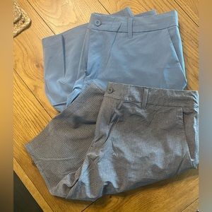 2 pair of NWOT Men’s board/dress shorts with draw string